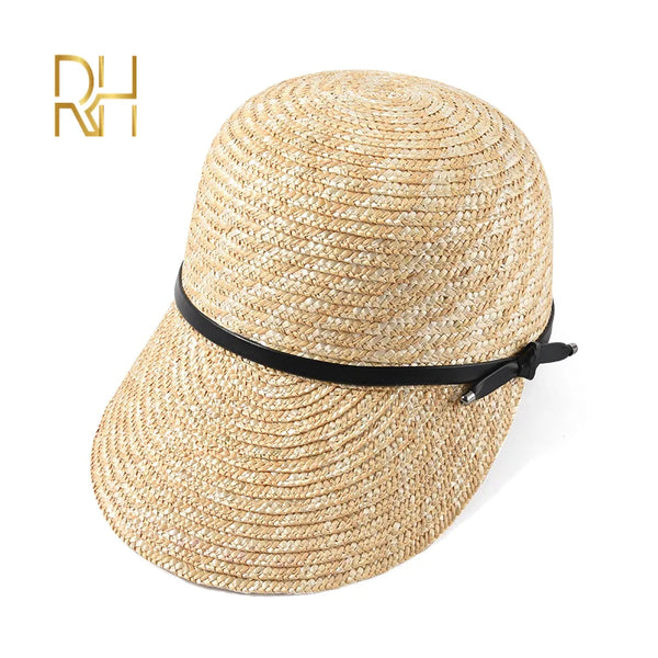 Natural Straw Baseball Cap