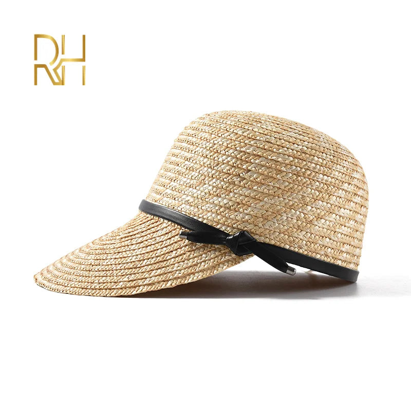 Natural Straw Baseball Cap