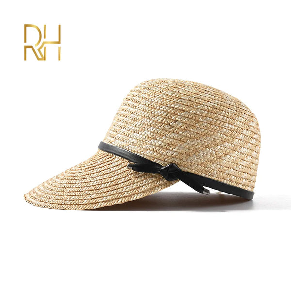 Natural Straw Baseball Cap