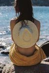 Beach Hats With Seashells Beaded Chain