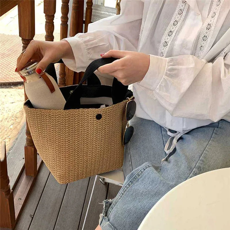 Beach Straw Handbag