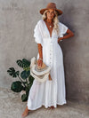 White Tunic Beach Dress