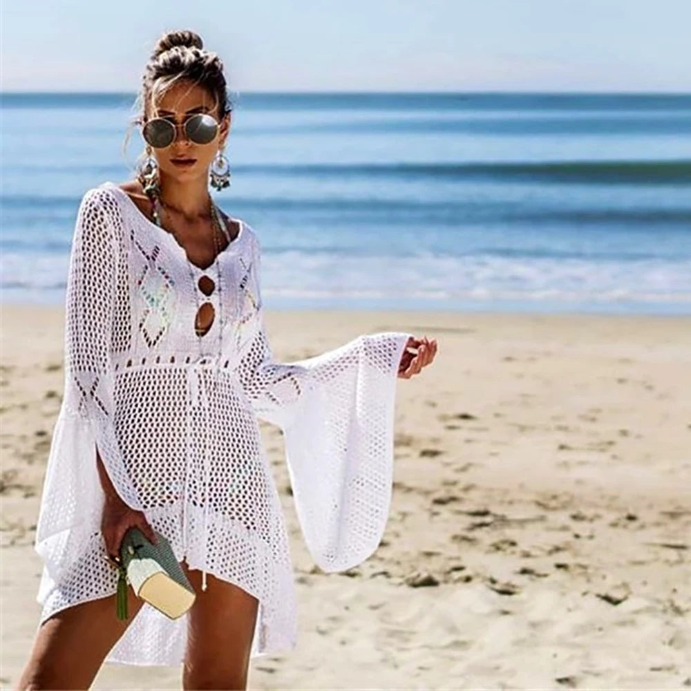 Lace Hollow Beach Dress