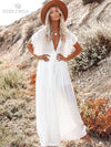 White Tunic Beach Dress