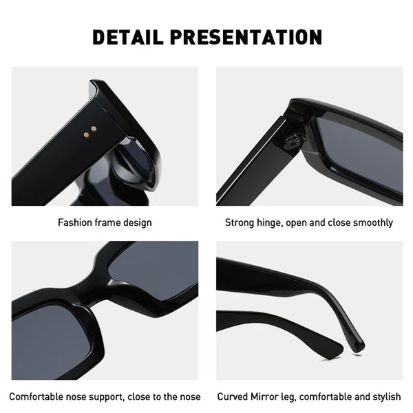 Retro Small Rectangle Sunglasses