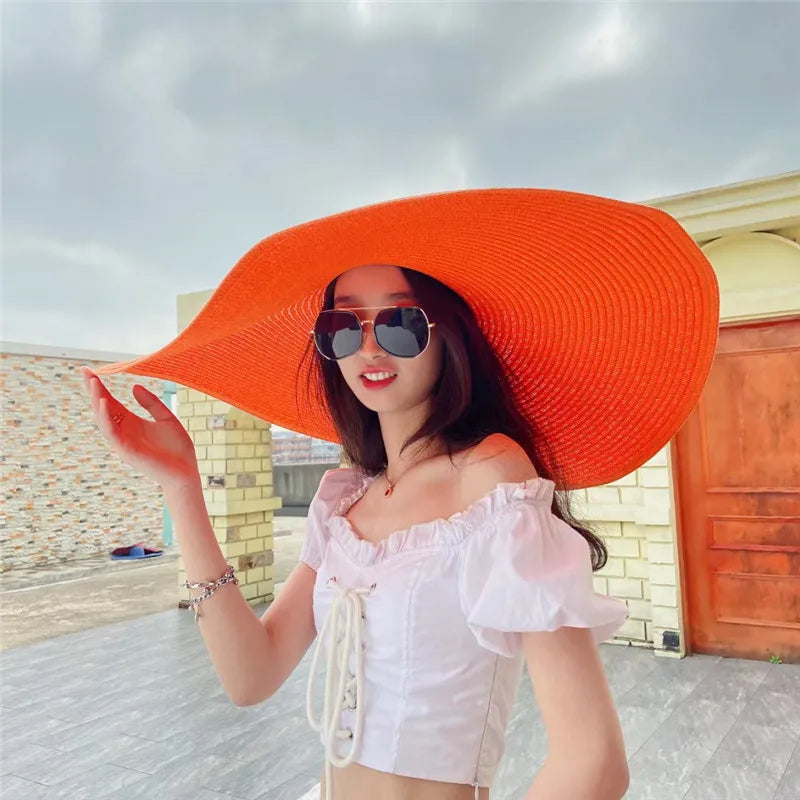 Foldable Oversized Sun Hat