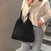 Knitted Rattan Large Capacity Handbag