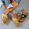 Comfy Boho Wedge Slippers